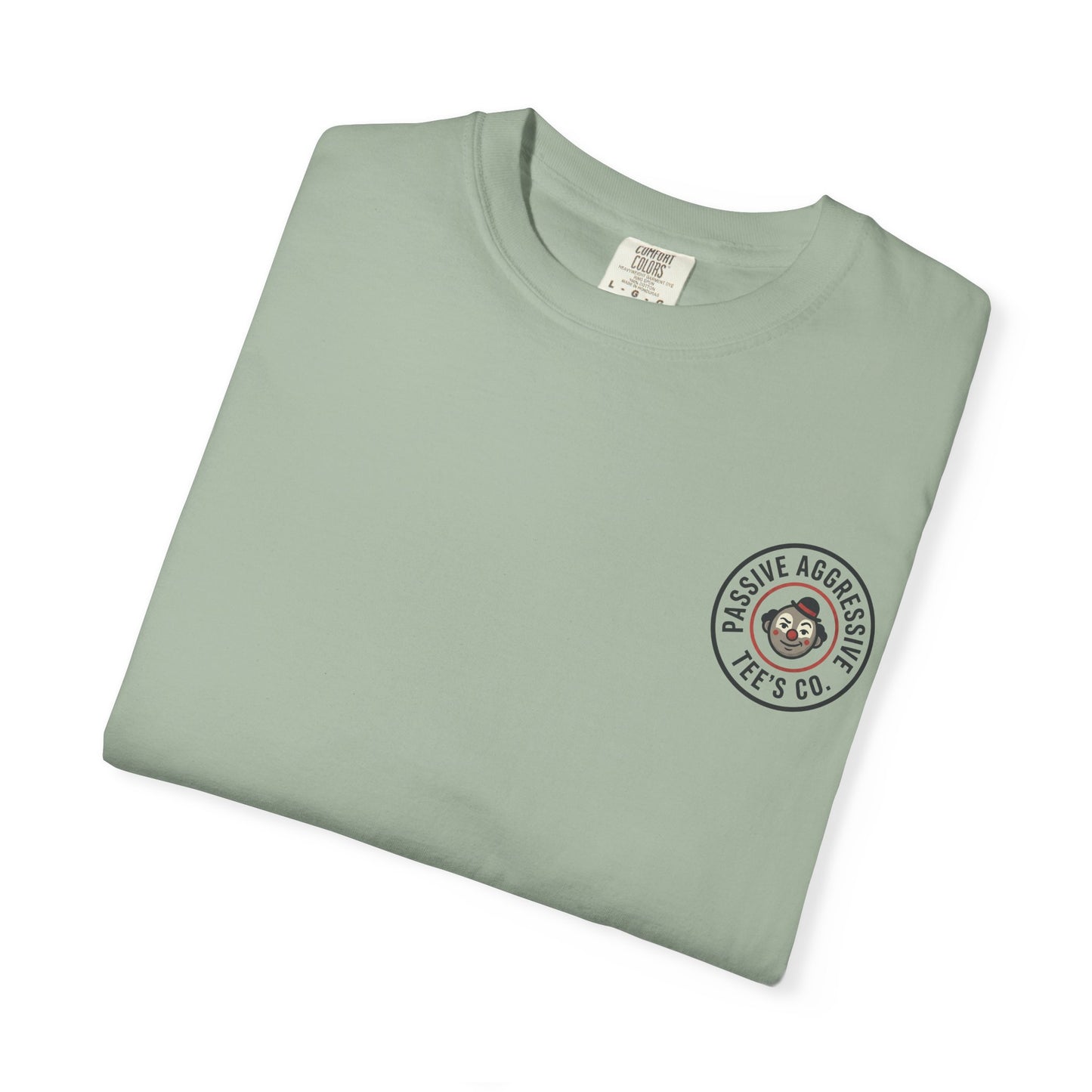 T-Shirt — "The way your parents pretend to be together… reminds me how you pretend to be on a diet" Script Back Graphic