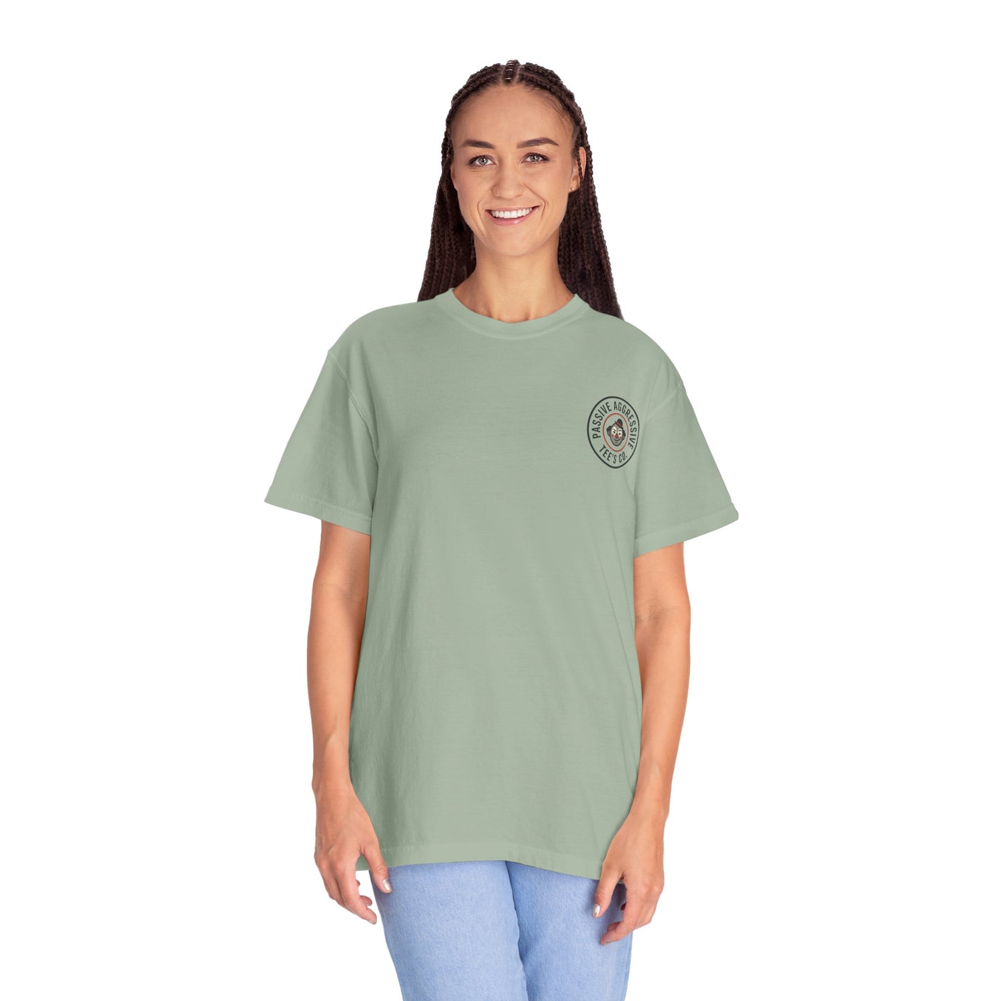 T-Shirt — "The way your parents pretend to be together… reminds me how you pretend to be on a diet" Script Back Graphic
