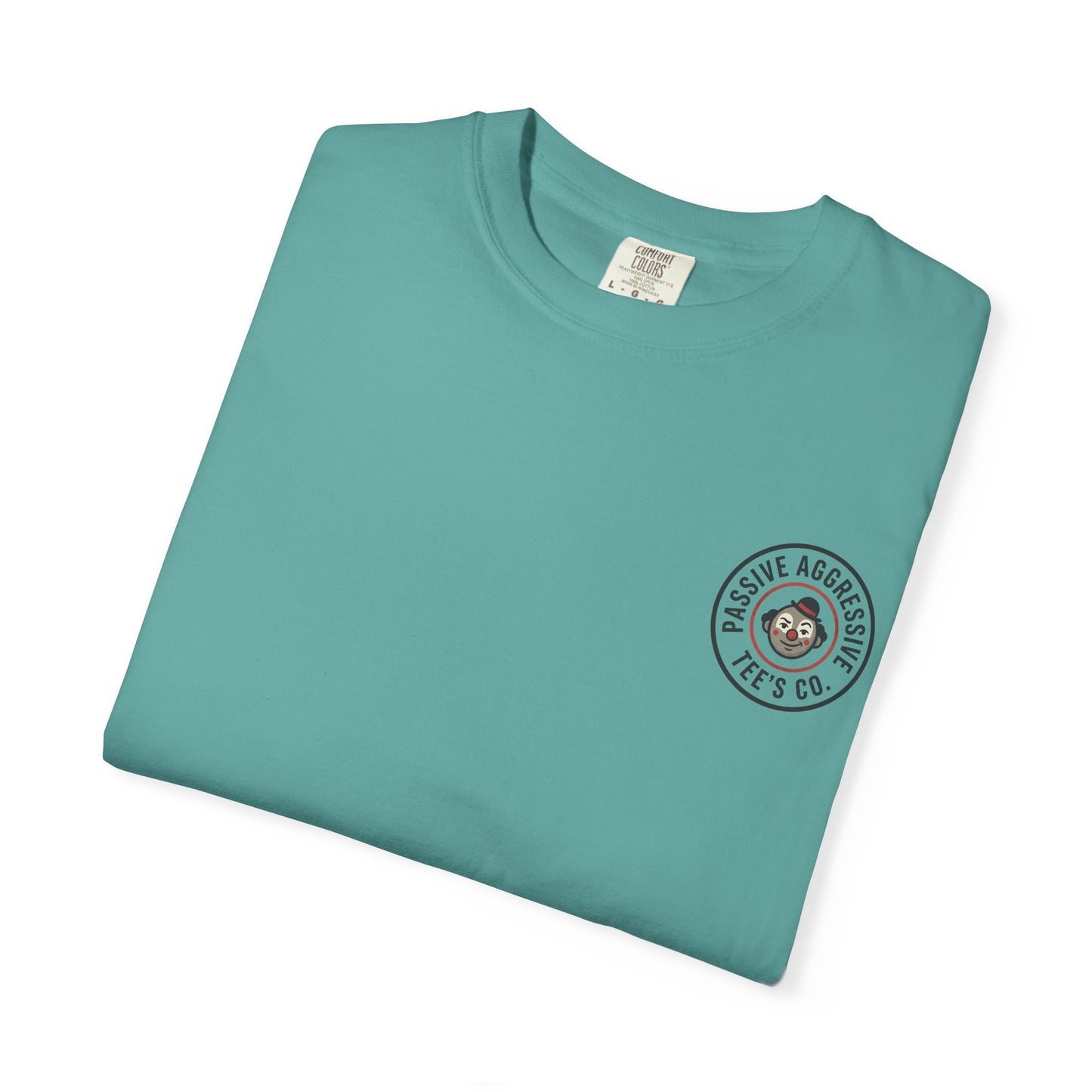 T-Shirt — "The way your parents pretend to be together… reminds me how you pretend to be on a diet" Script Back Graphic
