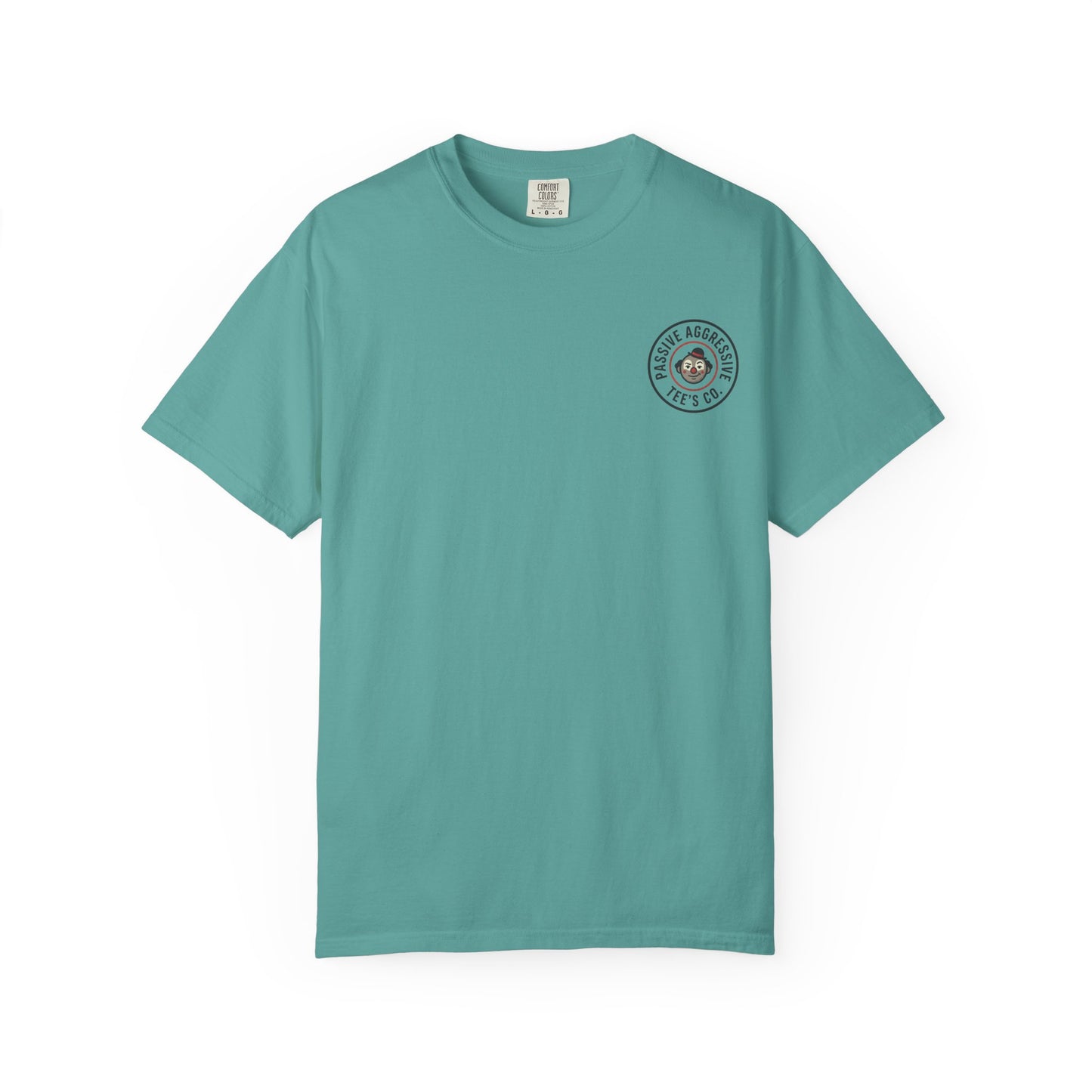T-Shirt — "The way your parents pretend to be together… reminds me how you pretend to be on a diet" Script Back Graphic