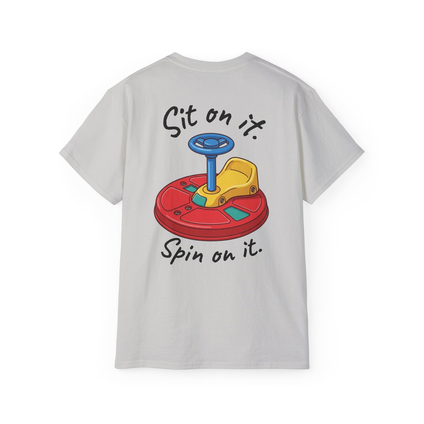 Sit on it. Spin on it. Tee