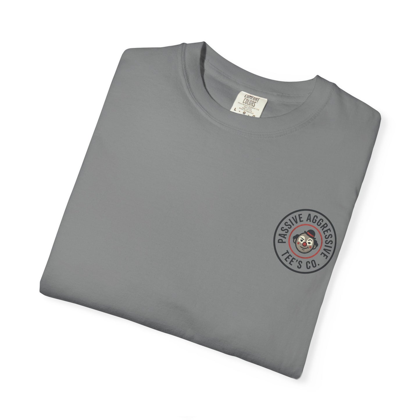 T-Shirt — "The way your parents pretend to be together… reminds me how you pretend to be on a diet" Script Back Graphic