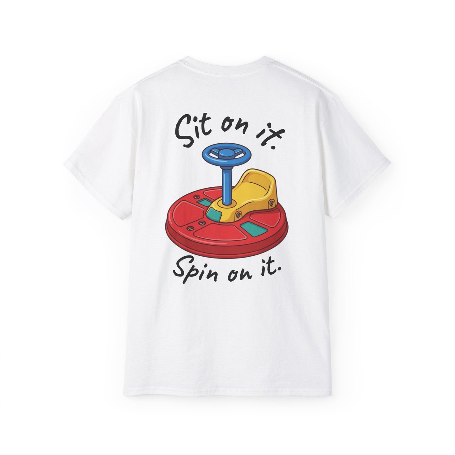 Sit on it. Spin on it. Tee