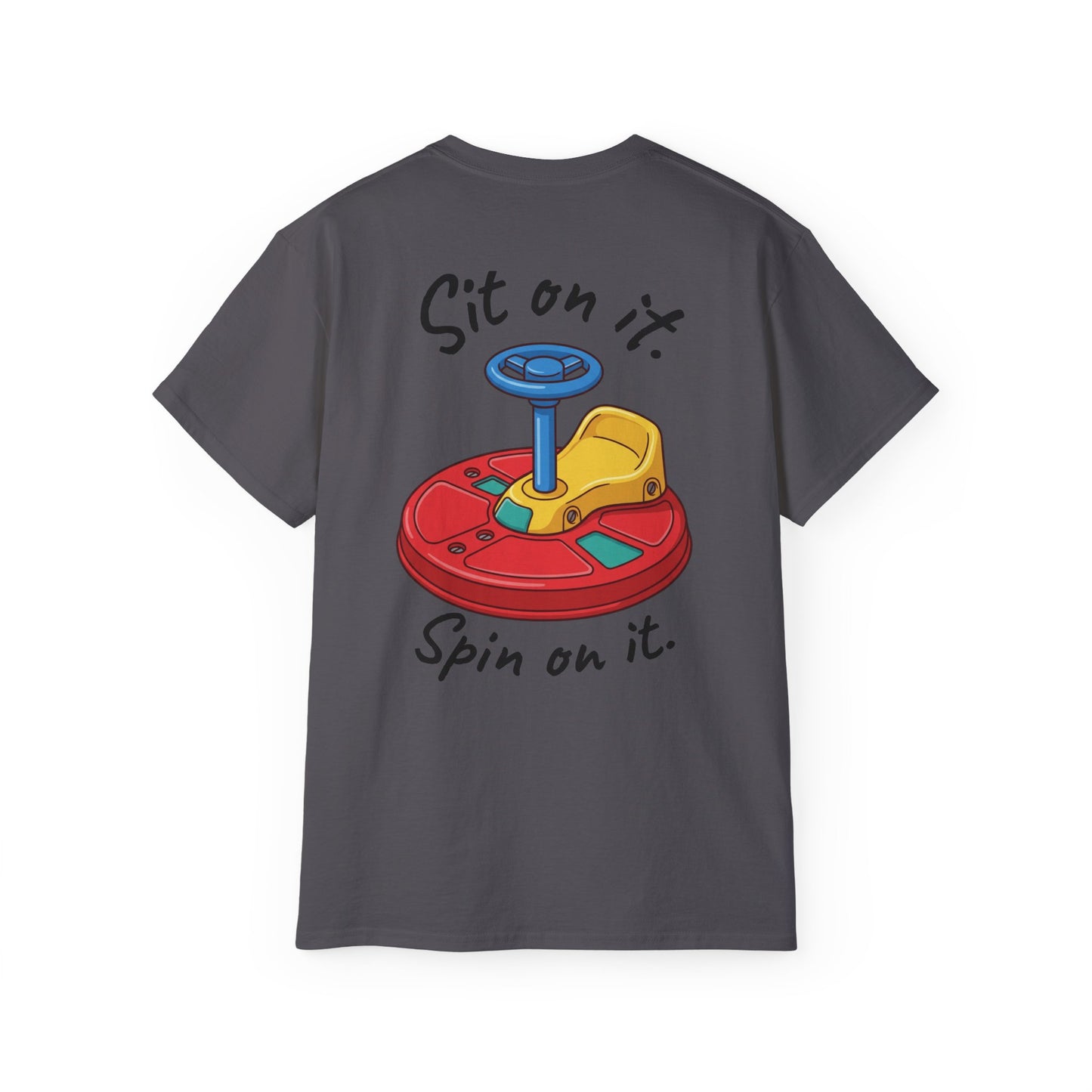 Sit on it. Spin on it. Tee